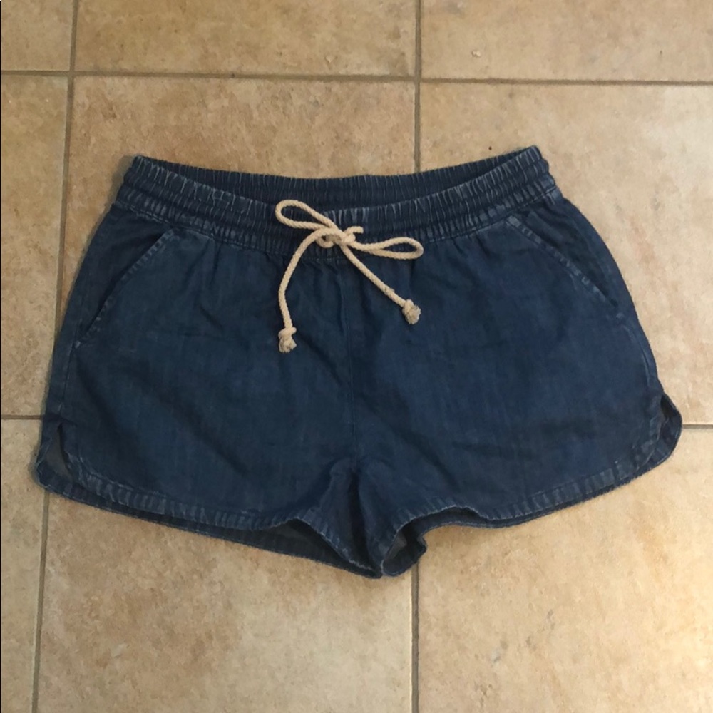 Aerie Chambray Shorts